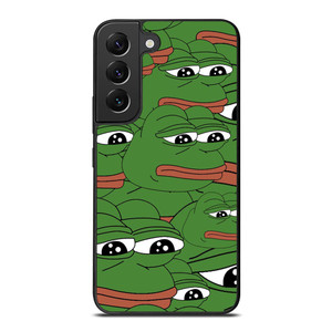 PEPE THE FROG PATTERN Samsung Galaxy S22 Plus Case
