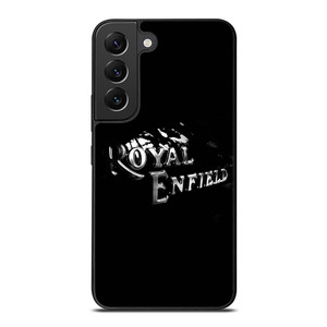 ROYAL ENFIELD BLACK TANK METAL LOGO Samsung Galaxy S22 Plus Case