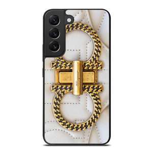 SALVATORE FERRAGAMO EMBLEM Samsung Galaxy S22 Plus Case SALVATORE FERRAGAMO EMBLEM Samsung Galaxy S22 Plus Case
