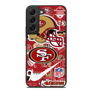 SAN FRANCISCO 49ERS NFL STICKER BOMB Samsung Galaxy S22 Plus Case SAN FRANCISCO 49ERS NFL STICKER BOMB Samsung Galaxy S22 Plus Case