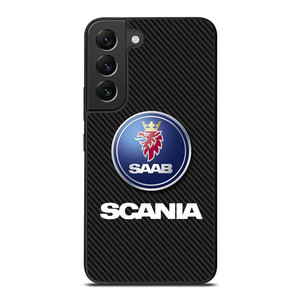 SCANIA TRUCK SAAB CARBON LOGO Samsung Galaxy S22 Plus Case