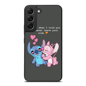 STITCH AND GIRLFRIEND LOVE QUOTE Samsung Galaxy S22 Plus Case STITCH AND GIRLFRIEND LOVE QUOTE Samsung Galaxy S22 Plus Case