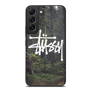 STUSSY SPOOKY FOREST LOGO Samsung Galaxy S22 Plus Case STUSSY SPOOKY FOREST LOGO Samsung Galaxy S22 Plus Case