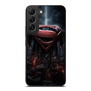 SUPERMAN DARK LOGO ICON Samsung Galaxy S22 Plus Case SUPERMAN DARK LOGO ICON Samsung Galaxy S22 Plus Case