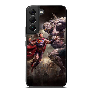 SUPERMAN VS DOOMSDAY ART Samsung Galaxy S22 Plus Case SUPERMAN VS DOOMSDAY ART Samsung Galaxy S22 Plus Case