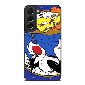 SYLVESTER AND TWEETY CARTOON Samsung Galaxy S22 Plus Case SYLVESTER AND TWEETY CARTOON Samsung Galaxy S22 Plus Case