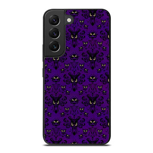 THE HAUNTED MANSION PURPLE PATTERN Samsung Galaxy S22 Plus Case THE HAUNTED MANSION PURPLE PATTERN Samsung Galaxy S22 Plus Case