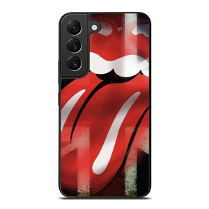 THE ROLLING STONES BRITISH FLAG LOGO Samsung Galaxy S22 Plus Case THE ROLLING STONES BRITISH FLAG LOGO Samsung Galaxy S22 Plus Case
