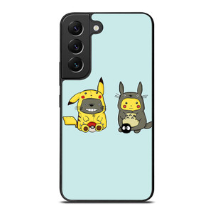 TOTORO X PIKACHU CARTOON Samsung Galaxy S22 Plus Case TOTORO X PIKACHU CARTOON Samsung Galaxy S22 Plus Case