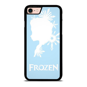 FROZEN LIGHT BLUE SILHOUETTE iPhone 8 Case FROZEN LIGHT BLUE SILHOUETTE iPhone 8 Case