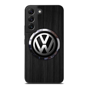 VW VOLKSWAGEN WOODEN EMBLEM Samsung Galaxy S22 Plus Case