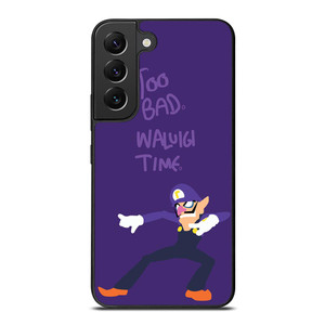 WALUIGI TIME TOO BAD Samsung Galaxy S22 Plus Case WALUIGI TIME TOO BAD Samsung Galaxy S22 Plus Case