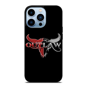 OUTLAW LOGO RED SILVER METAL iPhone 13 Pro Max Case