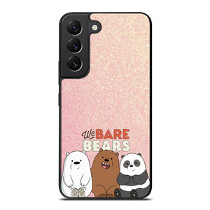 WE BARE BEARS PINK GILTTER Samsung Galaxy S22 Plus Case WE BARE BEARS PINK GILTTER Samsung Galaxy S22 Plus Case