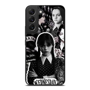 WEDNESDAY ADDAMS MOVIES COLLAGE Samsung Galaxy S22 Plus Case WEDNESDAY ADDAMS MOVIES COLLAGE Samsung Galaxy S22 Plus Case