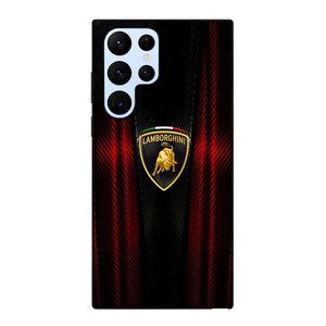 LAMBORGHINI RED CARBON Samsung Galaxy S22 Ultra Case