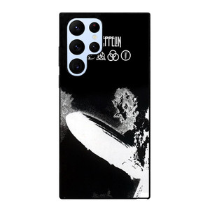 LED ZEPPELIN BLACK WHITE LOGO Samsung Galaxy S22 Ultra Case