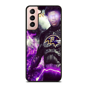 LAMAR JACKSON BALTIMORE RAVENS ART Samsung Galaxy S21 Case