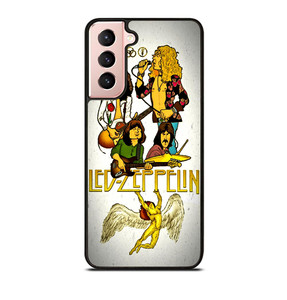 LED ZEPPELIN ROCK BAND ART Samsung Galaxy S21 Case