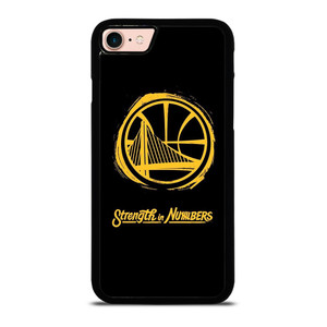 GOLDEN STATE WARRIORS LOGO STRENGTH IN NUMBERS iPhone 8 Case