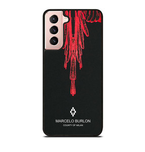 MARCELO BURLON RED Samsung Galaxy S21 Case MARCELO BURLON RED Samsung Galaxy S21 Case