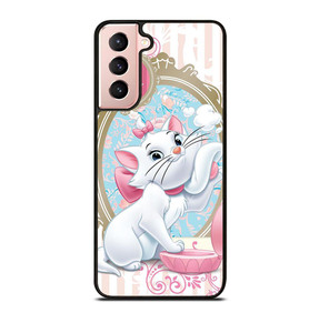 MARIE THE ARISTOCATS CAT MIRROR Samsung Galaxy S21 Case MARIE THE ARISTOCATS CAT MIRROR Samsung Galaxy S21 Case