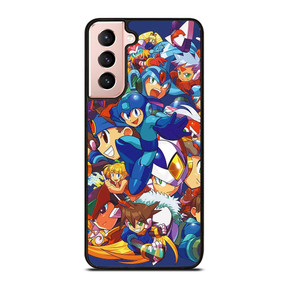 MEGA MAN BATTLE NETWORK ALL CAST Samsung Galaxy S21 Case MEGA MAN BATTLE NETWORK ALL CAST Samsung Galaxy S21 Case