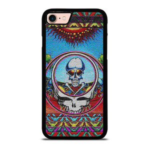 GRATEFUL DEAD SKULL FLORAL iPhone 8 Case GRATEFUL DEAD SKULL FLORAL iPhone 8 Case