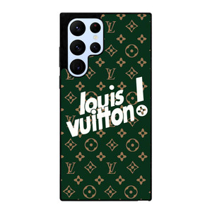 LOUIS VUITTON GREEN LOGO Samsung Galaxy S22 Ultra Case