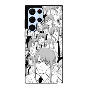MAKIMA CHAINSAW MAN COLLAGE Samsung Galaxy S22 Ultra Case