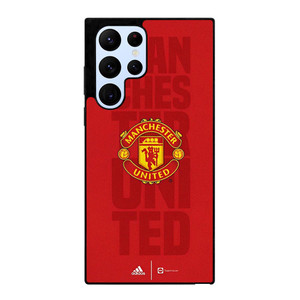 MANCHESTER UNITED FC ADIDAS LOGO Samsung Galaxy S22 Ultra Case