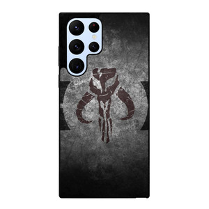 MANDALORIAN STAR WARS HEAD EMBLEM Samsung Galaxy S22 Ultra Case