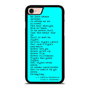 GREY'S ANATOMY QUOTES iPhone 8 Case GREY'S ANATOMY QUOTES iPhone 8 Case