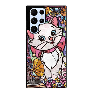 MARIE THE ARISTOCATS CAT STENED GLASS Samsung Galaxy S22 Ultra Case MARIE THE ARISTOCATS CAT STENED GLASS Samsung Galaxy S22 Ultra Case