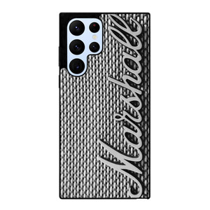 MARSHALL AMPLIFIER METAL EMBLEM Samsung Galaxy S22 Ultra Case