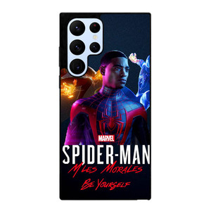 MARVEL SPIDERMAN MILES MORALES POSTER Samsung Galaxy S22 Ultra Case