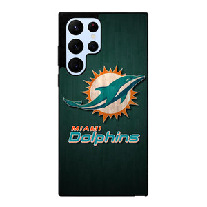 MIAMI DOLPHINS WOODEN LOGO Samsung Galaxy S22 Ultra Case