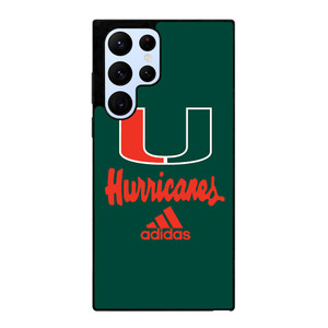 MIAMI HURRICANES GREEN LOGO Samsung Galaxy S22 Ultra Case