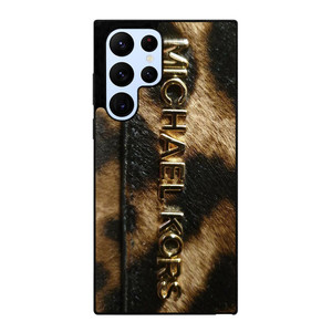 MICHAEL KORS LEOPARD LOGO Samsung Galaxy S22 Ultra Case
