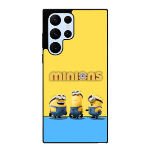 MINIONS LOGO Samsung Galaxy S22 Ultra Case MINIONS LOGO Samsung Galaxy S22 Ultra Case