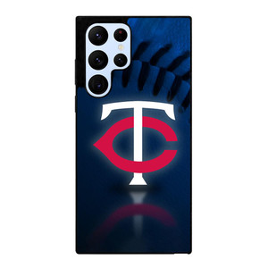 MINNESOTA TWINS MLB BASEBALL LOGO Samsung Galaxy S22 Ultra Case MINNESOTA TWINS MLB BASEBALL LOGO Samsung Galaxy S22 Ultra Case