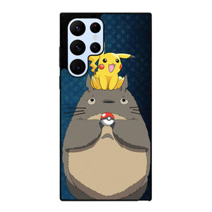MY NEIGHBOR TOTORO X POKEMON PIKACHU Samsung Galaxy S22 Ultra Case MY NEIGHBOR TOTORO X POKEMON PIKACHU Samsung Galaxy S22 Ultra Case