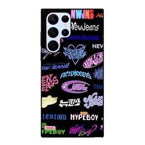 NEWJEANS STICKER COLLAGE Samsung Galaxy S22 Ultra Case