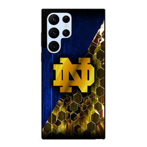 NOTRE DAME FIGHTING IRISH GOLDEN LOGO Samsung Galaxy S22 Ultra Case