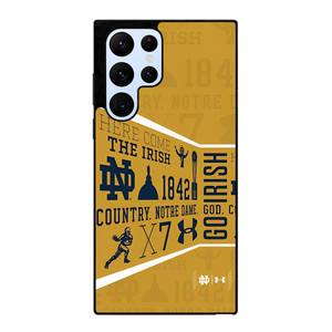 NOTRE DAME FIGHTING IRISH WALL Samsung Galaxy S22 Ultra Case