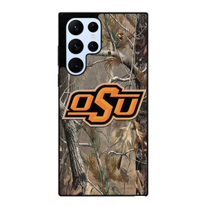 OKLAHOMA STATE UNIVERSITY CAMO LEAF Samsung Galaxy S22 Ultra Case