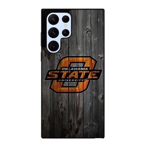 OKLAHOMA STATE UNIVERSITY WOODEN LOGO Samsung Galaxy S22 Ultra Case