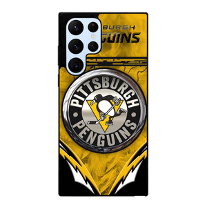 PITTSBURGH PENGUINS METAL NHL Samsung Galaxy S22 Ultra Case