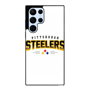 PITTSBURGH STEELERS WHITE WALL Samsung Galaxy S22 Ultra Case