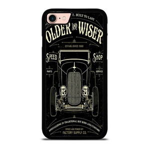 HOT RODS FACTORY VINTAGE RETRO CAR iPhone 8 Case